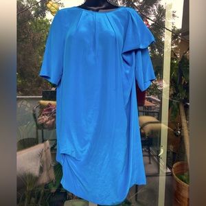 Limited edition Thakoon asymmetrical blue dress